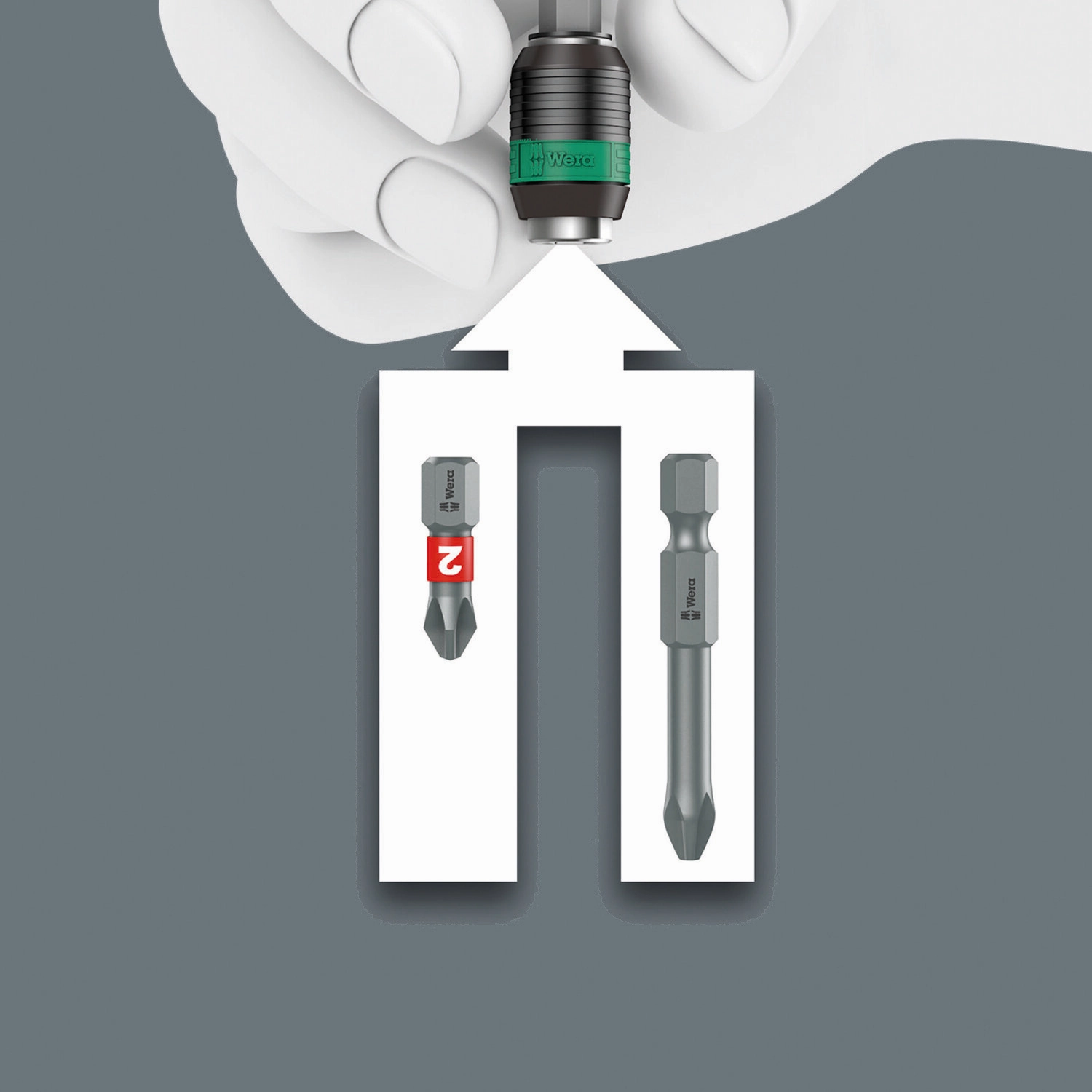 Wera Kraftform Kompakt 60 RA-R 1, 17 Pc.