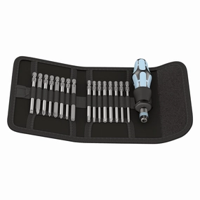 Wera Kraftform Kompakt 60, stainless, 17 pieces