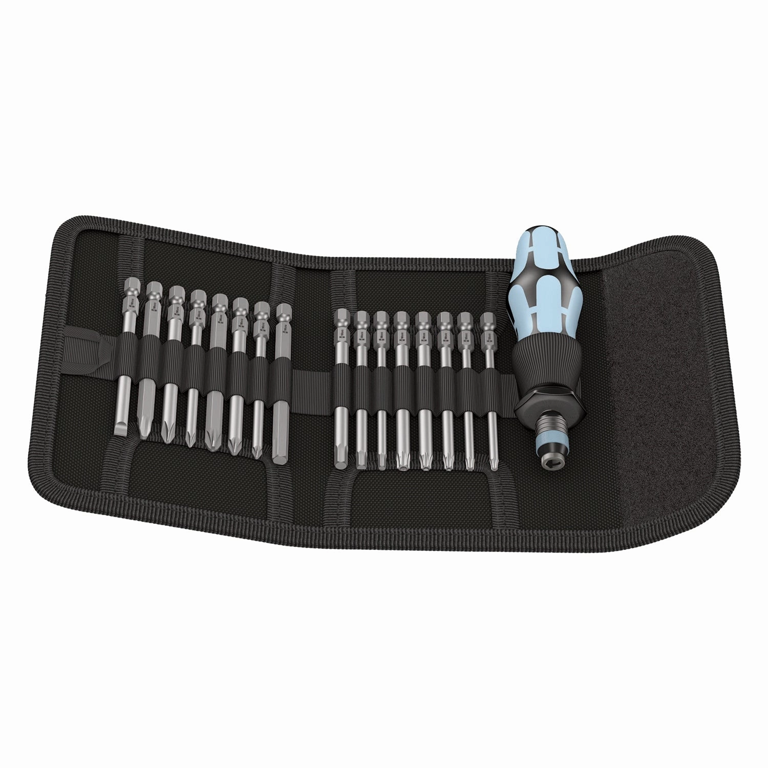 Wera Kraftform Kompakt 60, stainless, 17 pieces