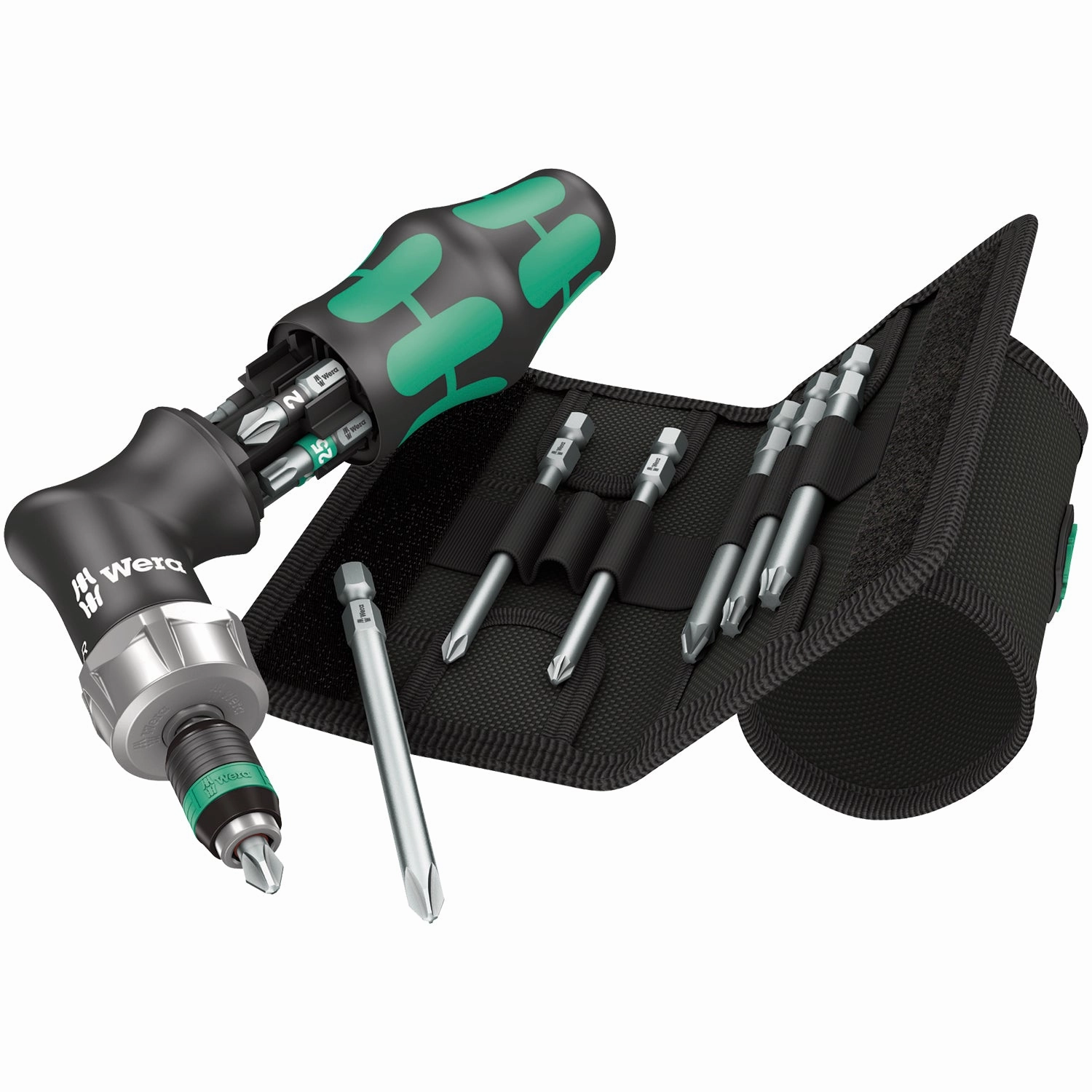 Wera Kraftform Kompakt Pistol RA 4, 13 pieces