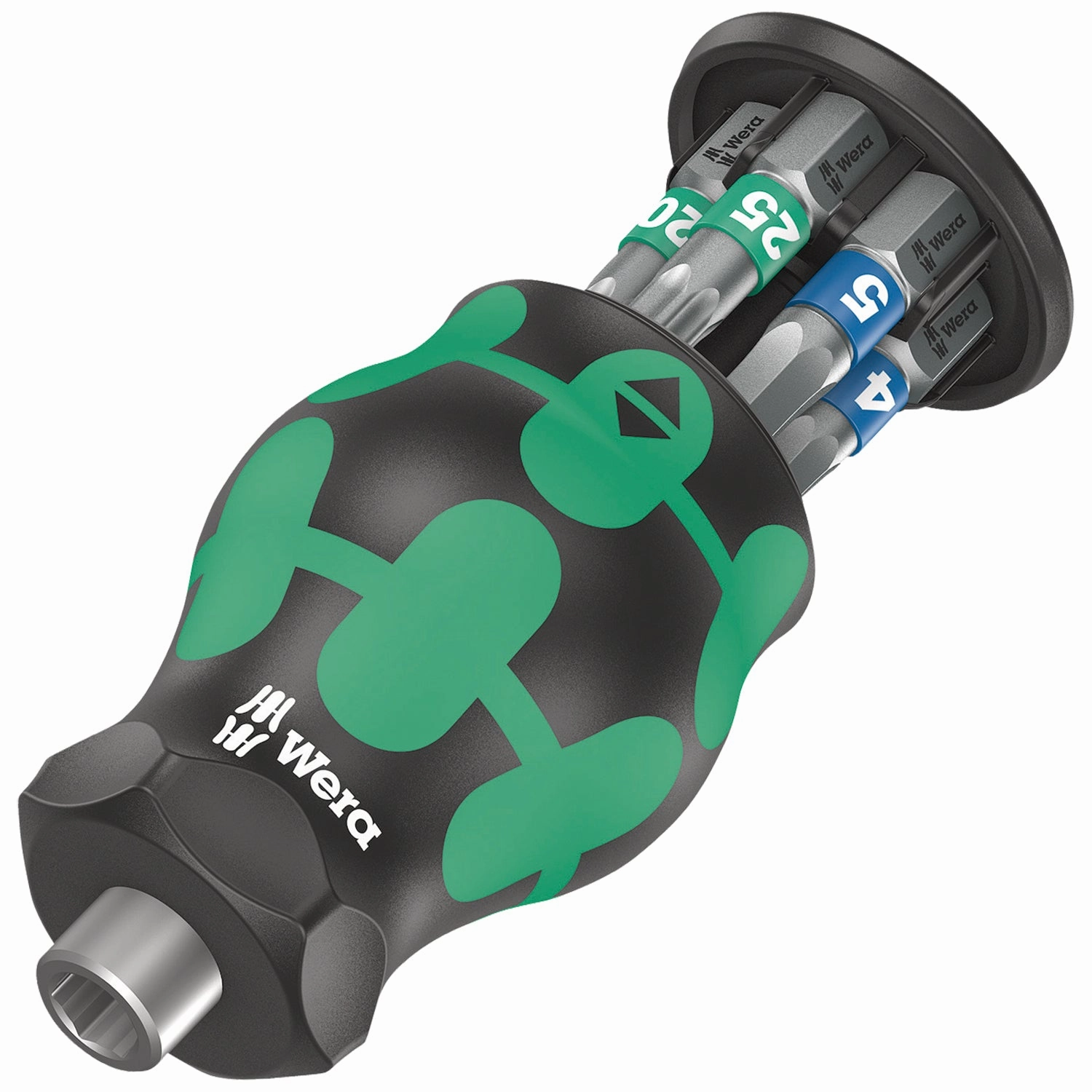 Wera Kraftform Kompakt Stubby magazine 3, 6 pieces
