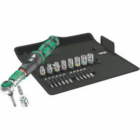 Wera Safe-Torque A 2 Set 1, 1/4" hexagonal, 2-12 Nm, 23 pieces