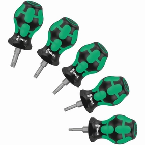 Wera Stubby Set TX 1 Screwdriver set TORX, 5 pieces