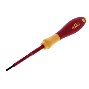 Wiha Tools 32300 Insulated Hex Metric Screwdriver, 2.5 mm x 75 mm