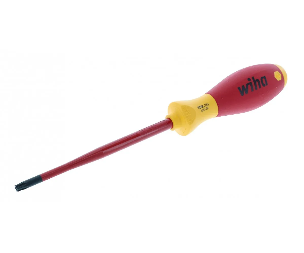 Wiha Tools 32517 Insulated SlimLine Security TORX Screwdriver, T27s x 125 mm
