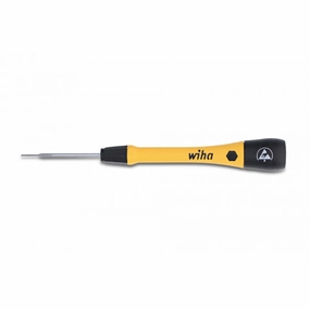 Wiha 27271 ESD Safe Picofinish Precision Screwdriver - Slotted 1.0mm x 40mm