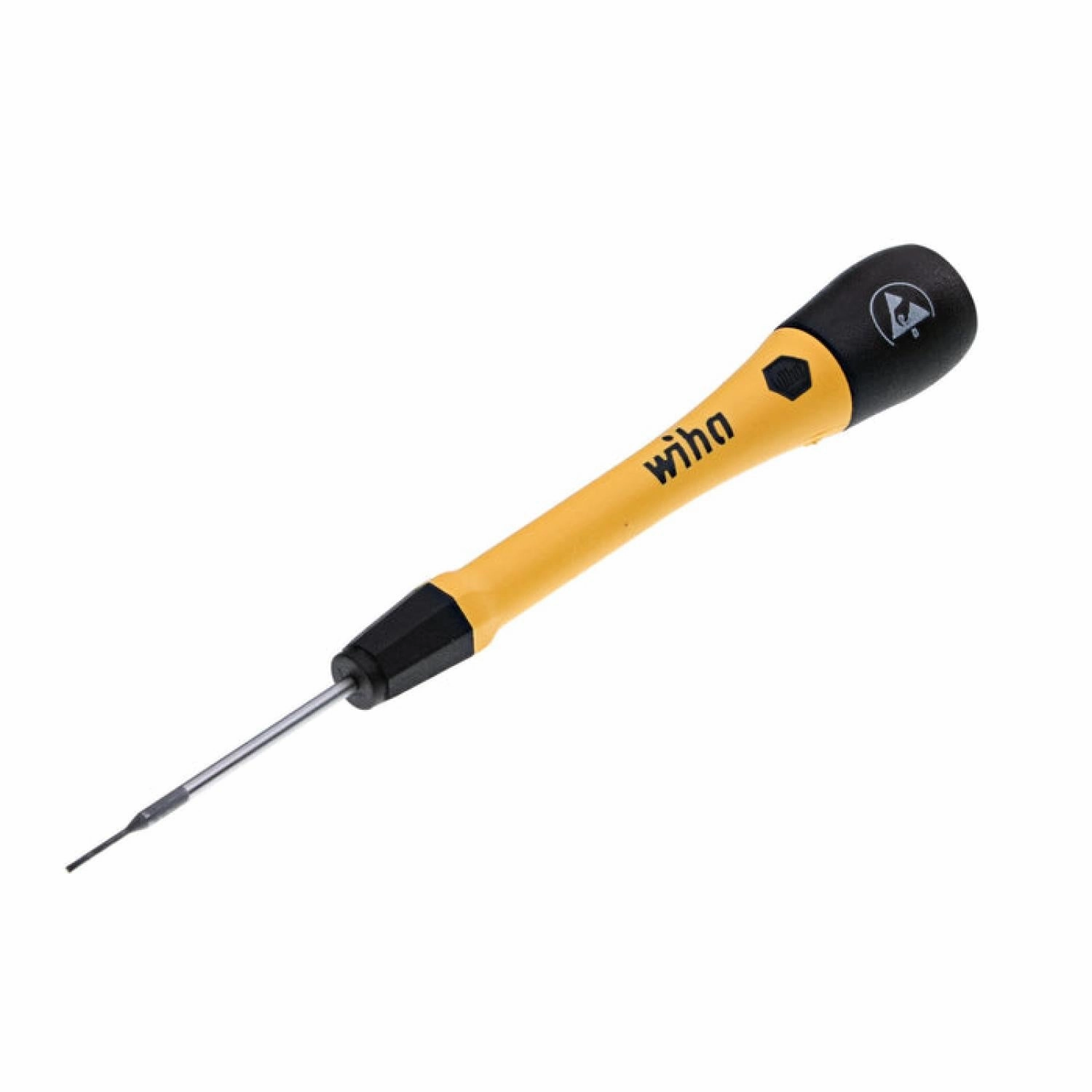 Wiha 27271 ESD Safe Picofinish Precision Screwdriver - Slotted 1.0mm x 40mm
