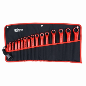 Wiha Tools 21094 Insulated Deep Offset Wrench 16 Piece Inch Set
