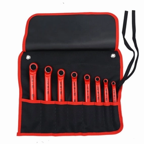 Wiha Tools 21096 Insulated Deep Offset Wrench 8 Piece Inch Set