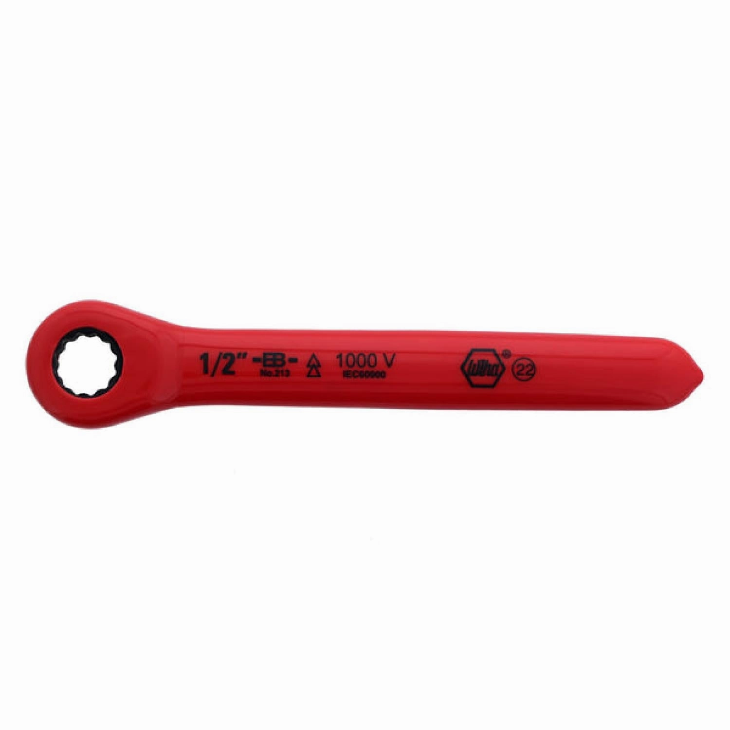 Wiha Tools 21391 6-Piece Insulated Inch Ratchet Wrench Set