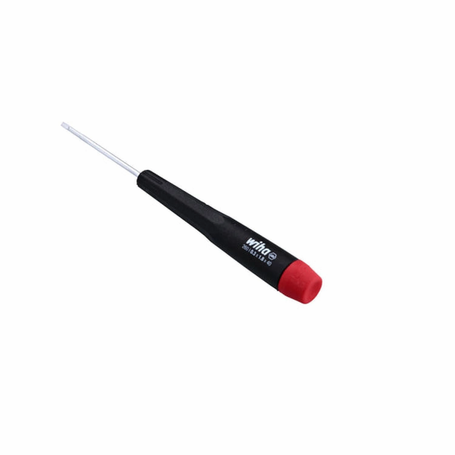 Wiha Tools 26018 1.8 (.070") x 40mm Precision Slotted Screwdriver