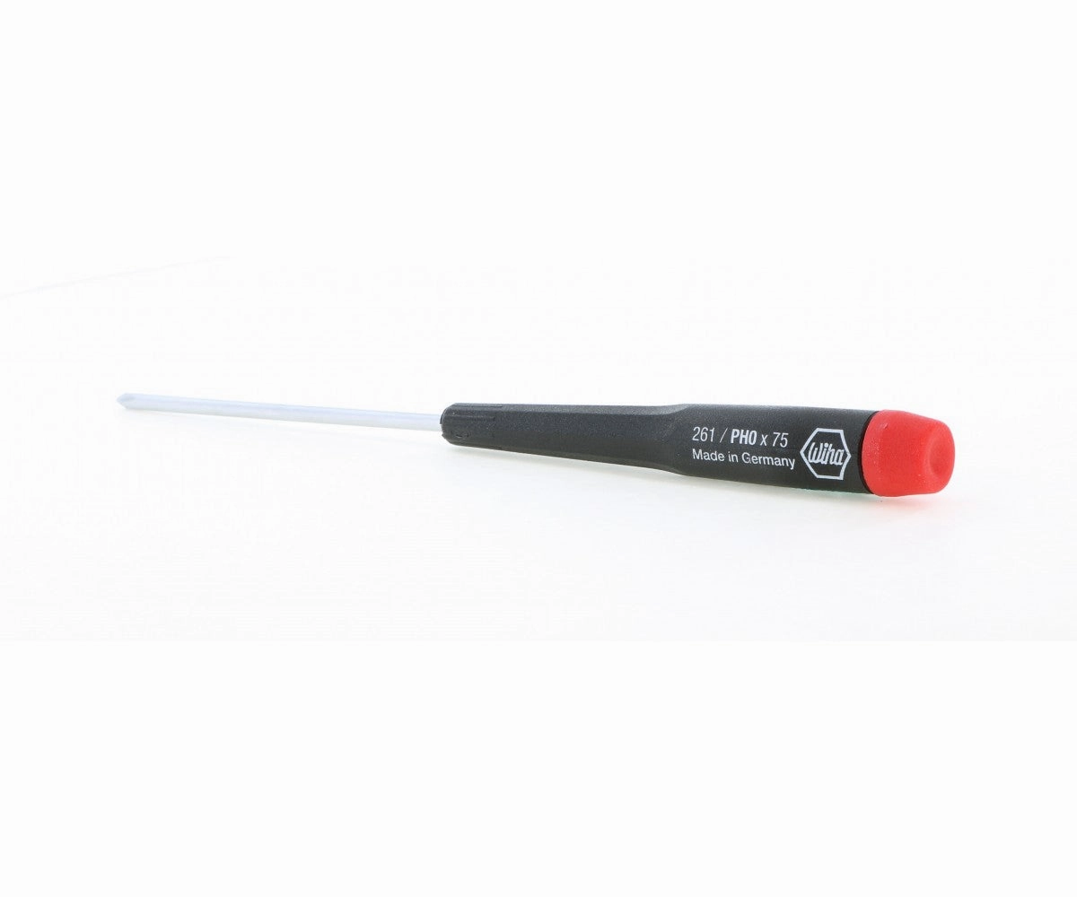 Wiha Tools 26108 Precision Phillips Screwdriver #0 x 75mm