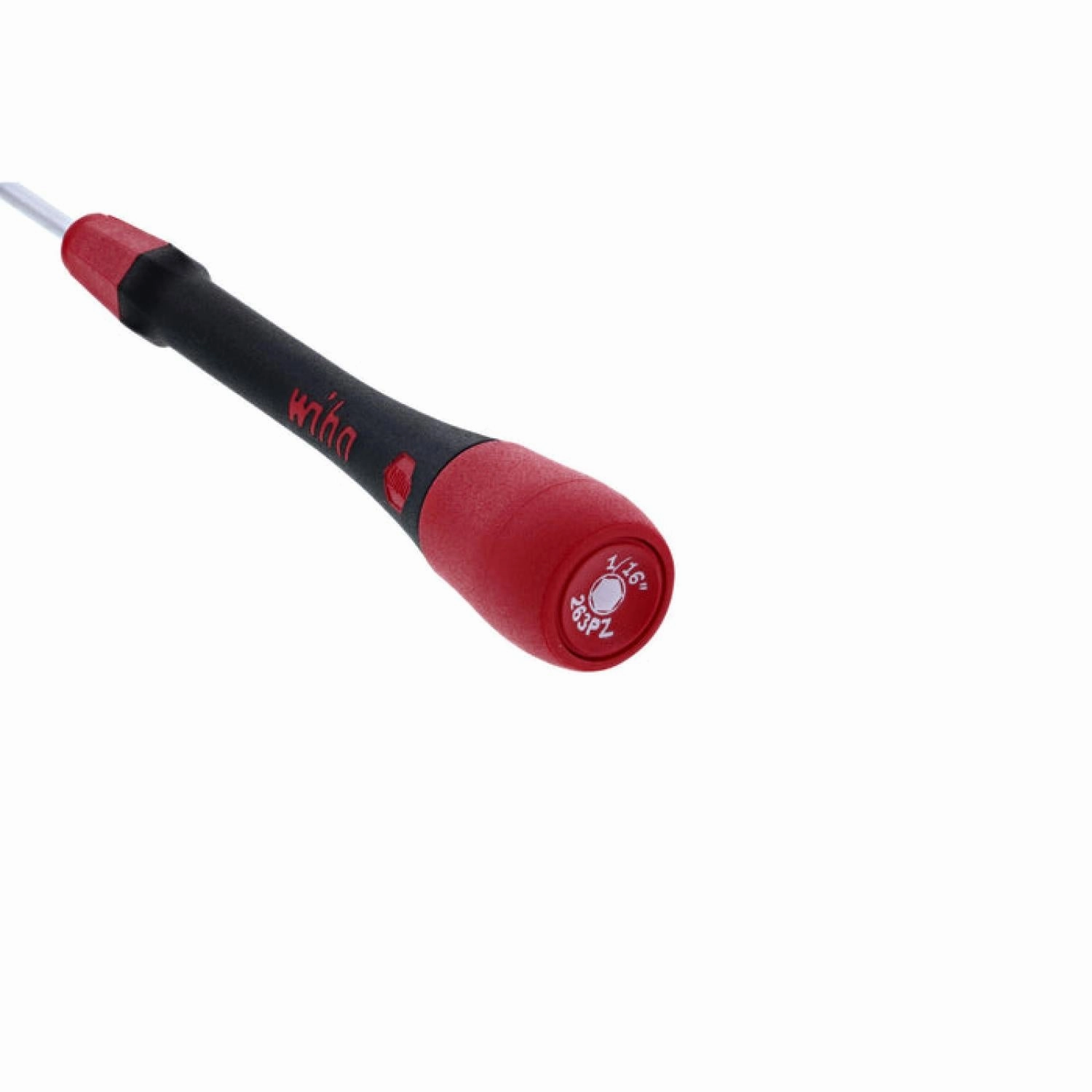 Wiha Tools 26363 PicoFinish Precision Hex Screwdriver, 1/16" x 50 mm