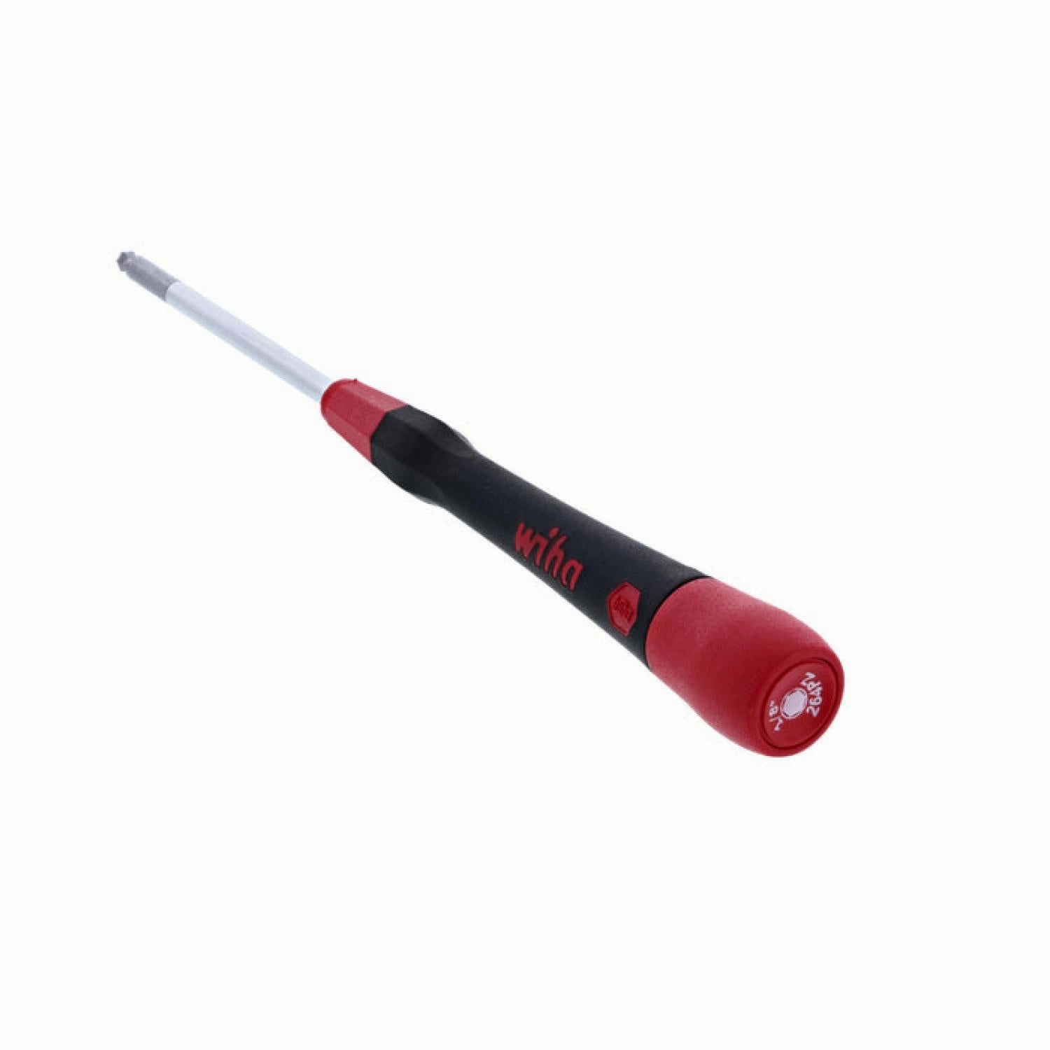Wiha Tools 26474 PicoFinish Precision Ball End Hex Screwdriver, 1/8" x 60 mm
