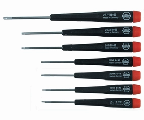Wiha Tools 26792 Precision Torx Screwdriver 7 Piece Set T5-T15
