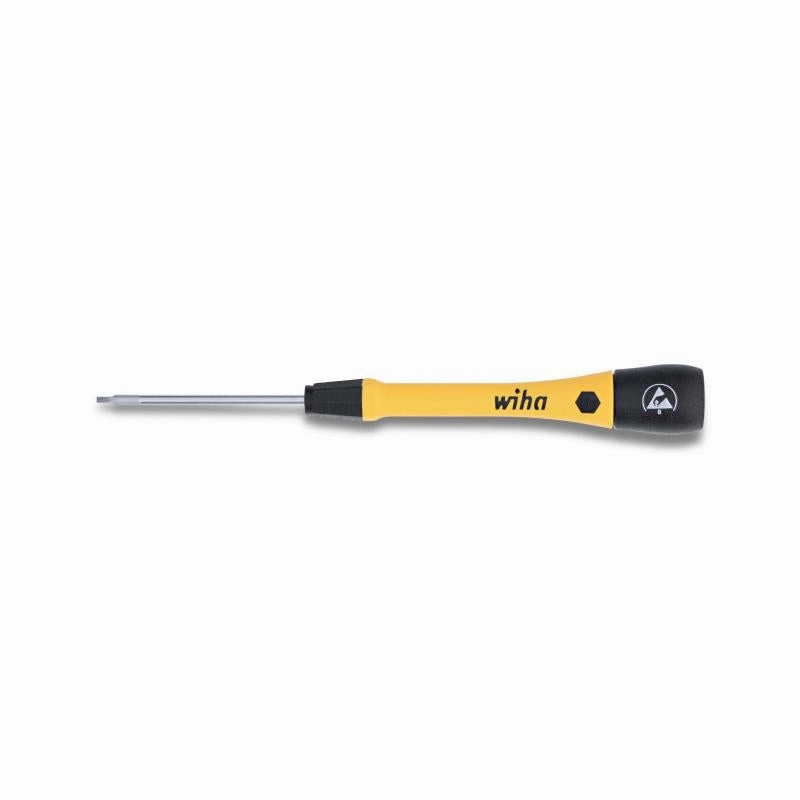 Wiha Tools 27553 ESD Safe PicoFinish Precision Screwdriver - Hex 1.5mm x 50mm