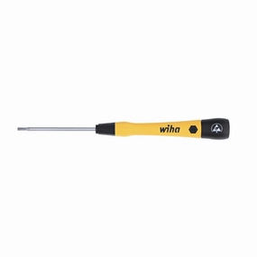 Wiha Tools 27558 ESD Safe PicoFinish Precision Screwdriver - Hex 3/32" x 60mm