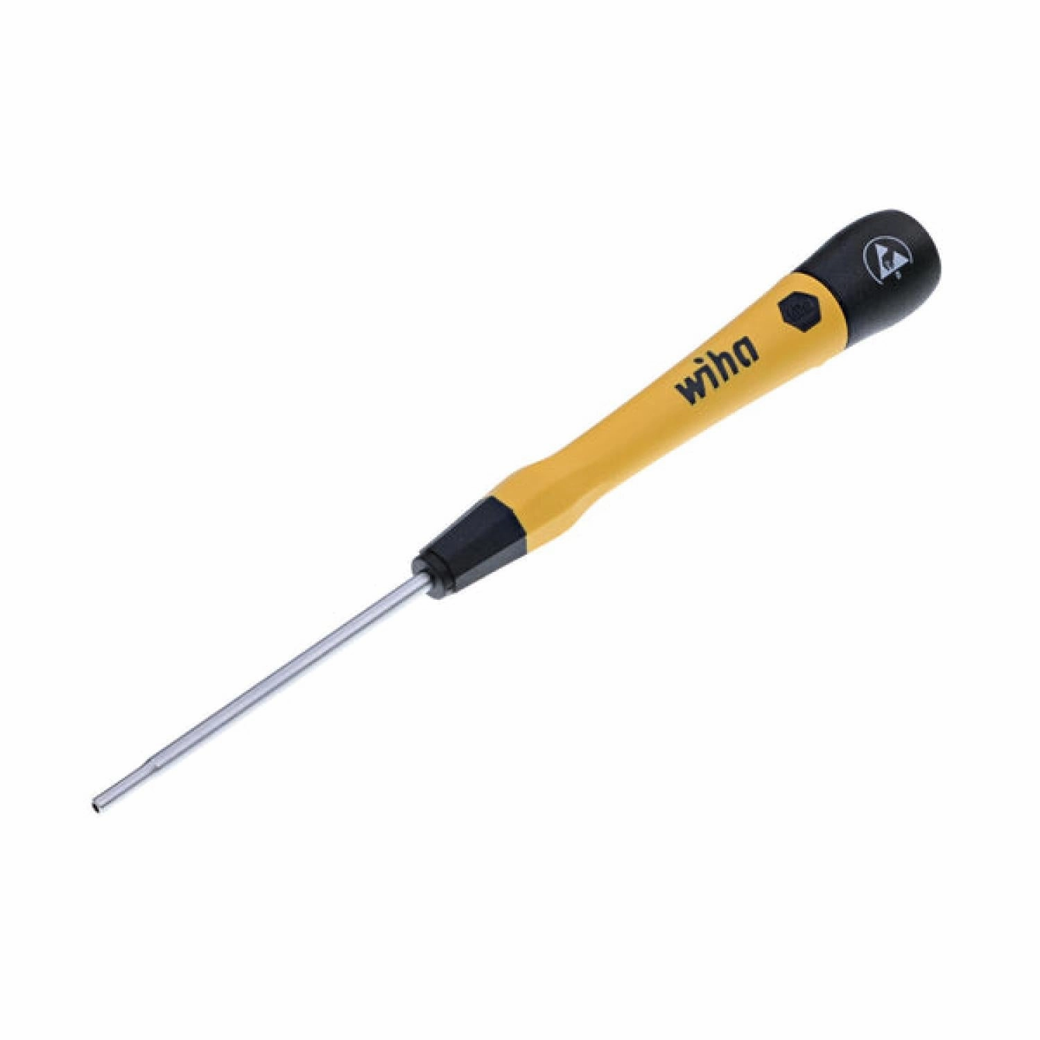 Wiha Tools 27780  ESD Safe PicoFinish Precision Nut Driver - 1.5mm x 60mm
