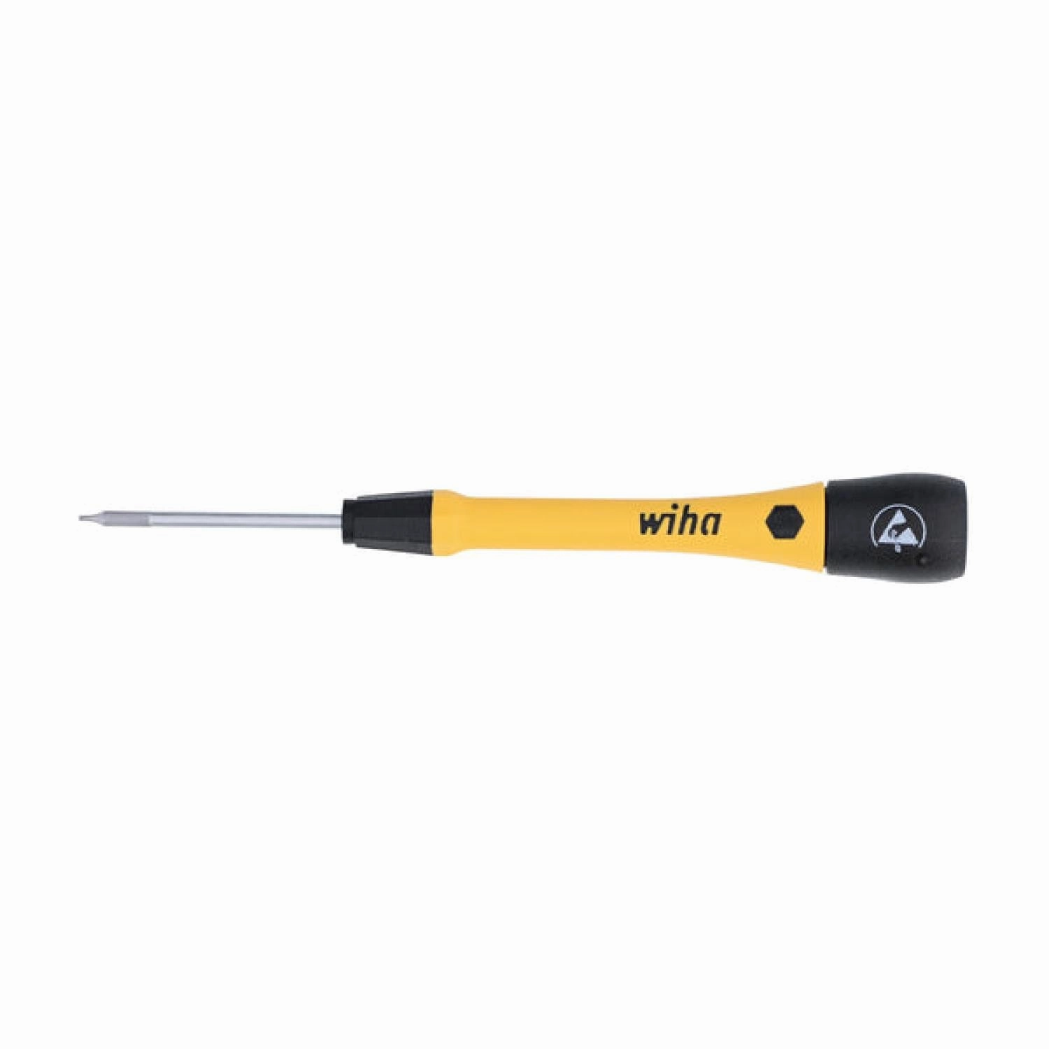 Wiha Tools 27860 ESD Safe PicoFinish Precision Screwdriver - TORX T1 x 40mm