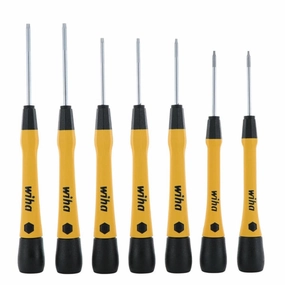Wiha Tools 27892 ESD Safe PicoFinish Precision TORX Screwdriver Set