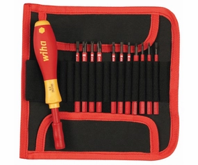 Wiha Tools 28392 Insulated SlimLine Blade Set, 12 Pc.
