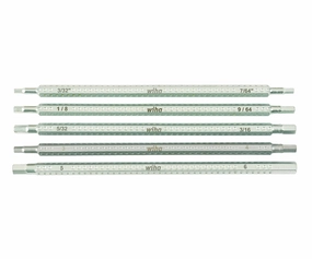 Wiha Tools 28474 5 Piece Drive-Loc VI Hex Blade Set