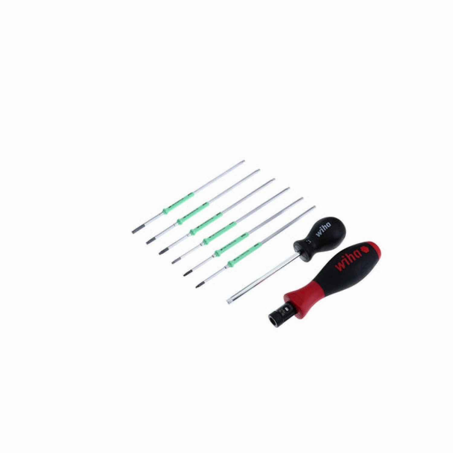 Wiha Tools 28598 TorqueControl TORX Plus Blade Set w/ Canvas Pouch, 8 Pc.