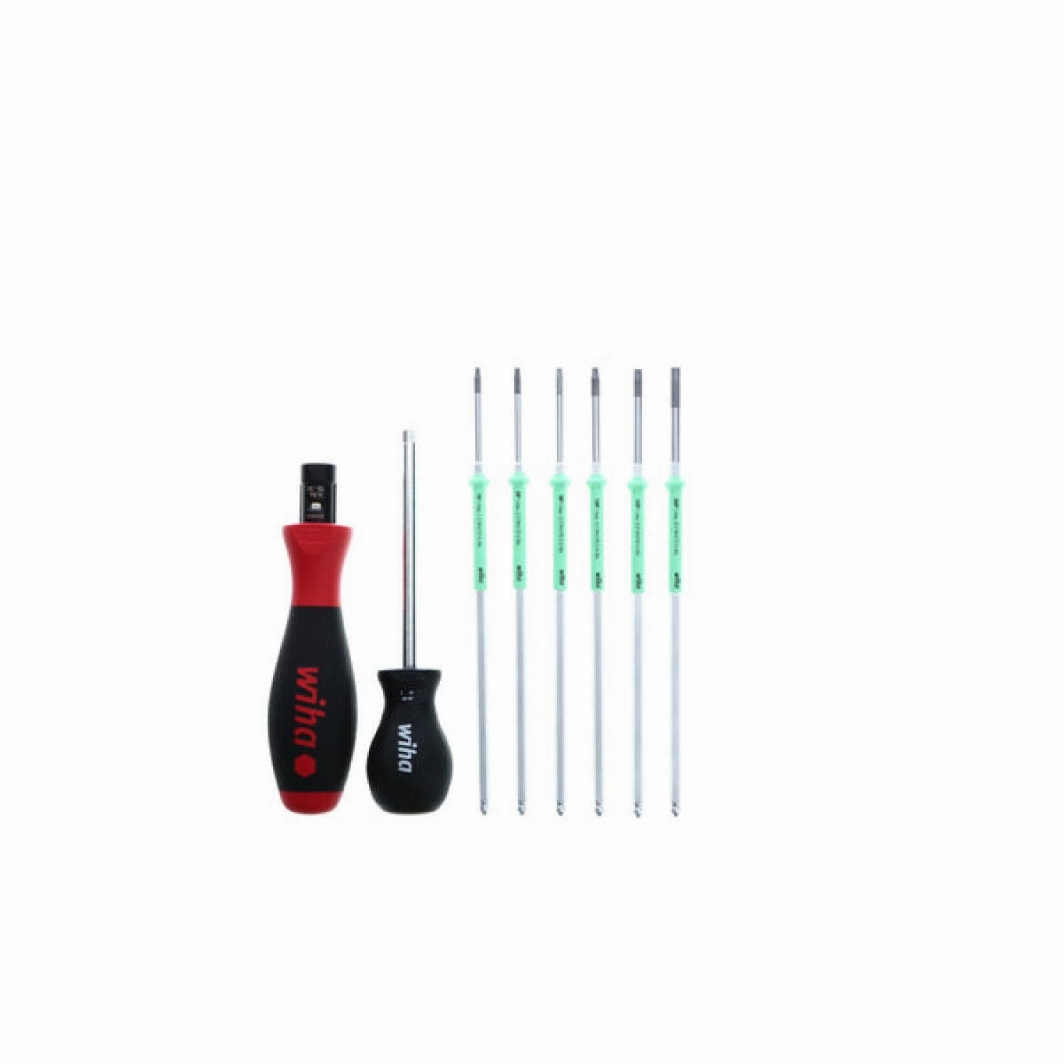 Wiha Tools 28598 TorqueControl TORX Plus Blade Set w/ Canvas Pouch, 8 Pc.