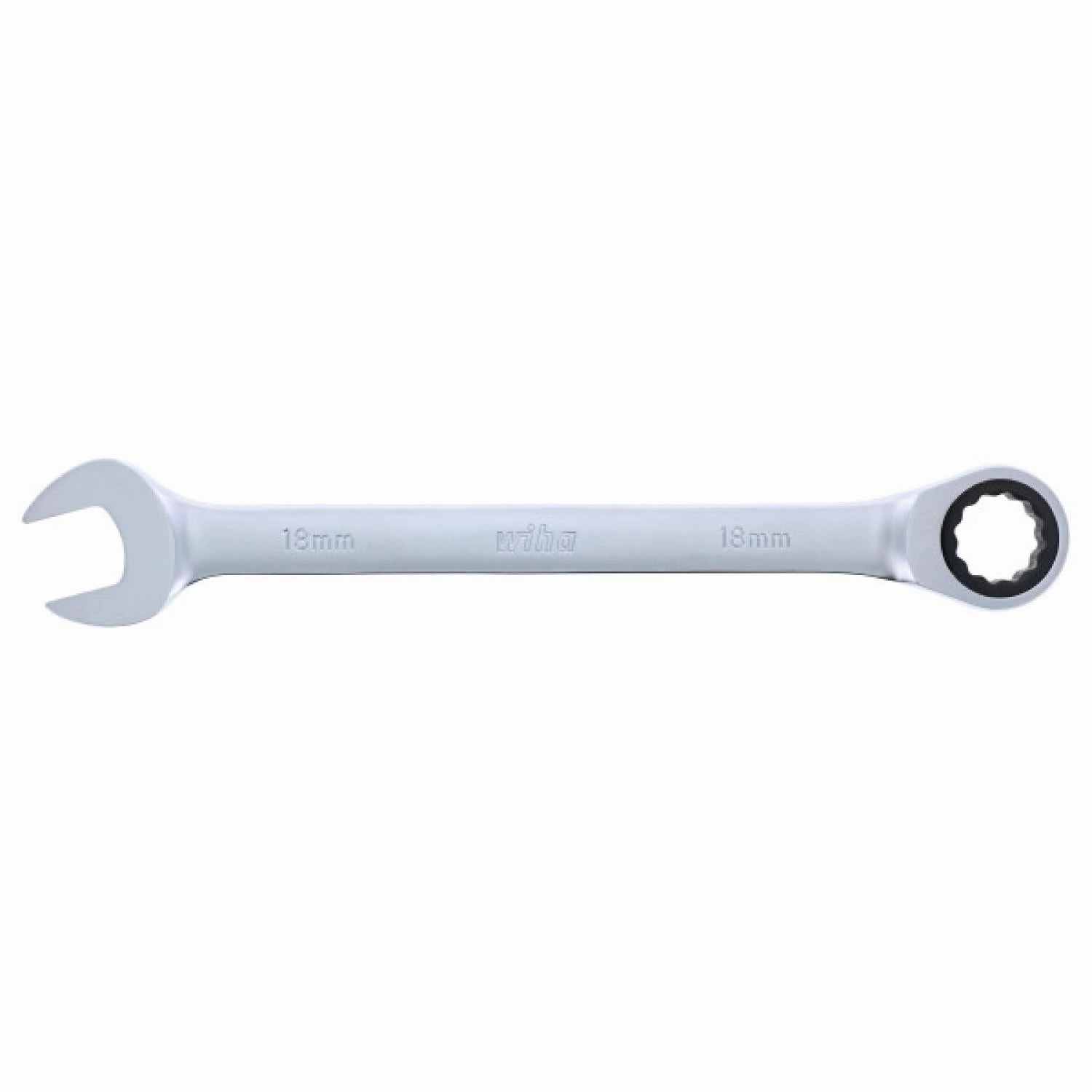 Wiha Tools 30318 Combination Ratchet Wrench, 18 mm x 240 mm