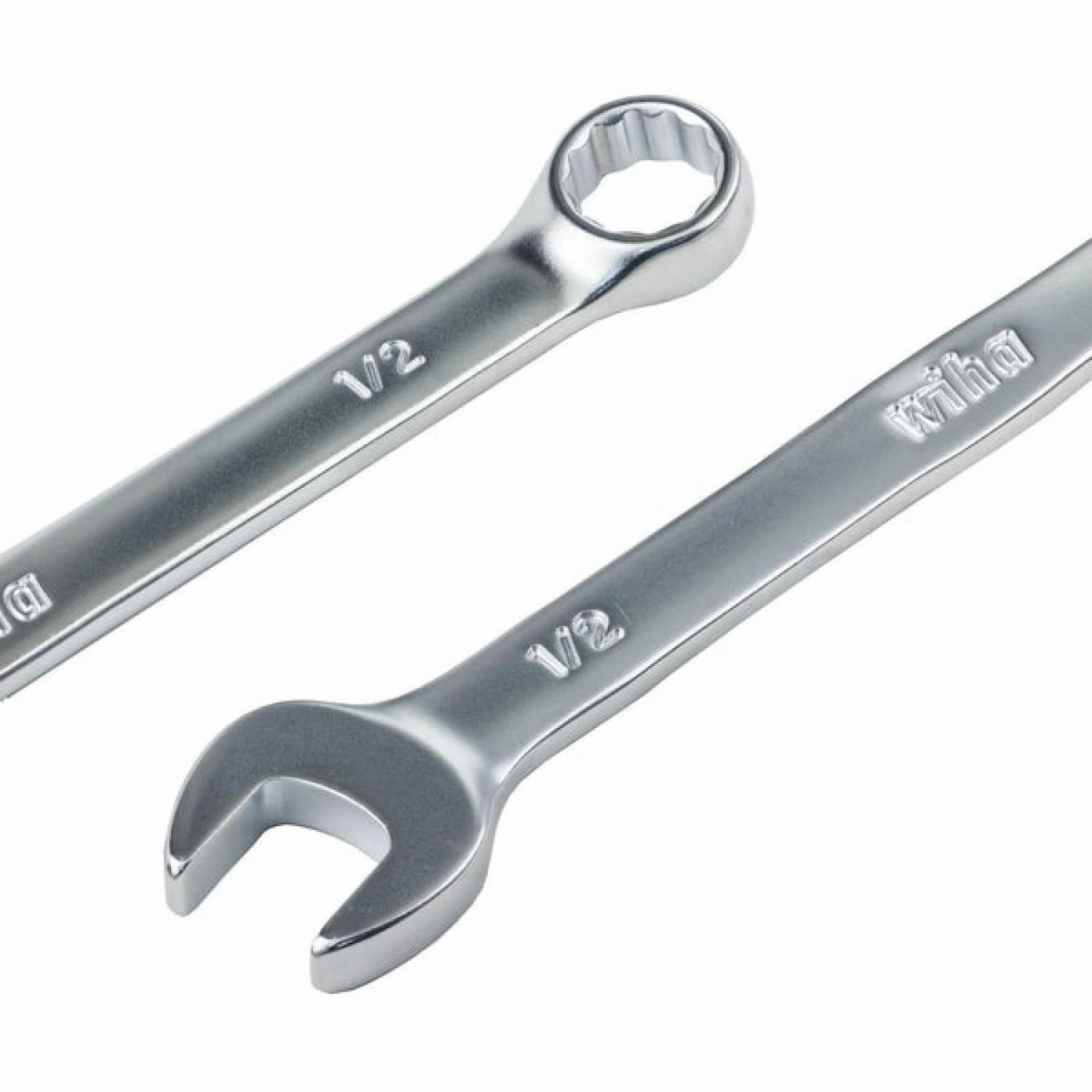 Wiha Tools 30481 Combination Wrench Set - Metric and SAE 24 Piece