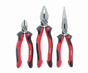 Wiha Tools 30964 Industrial SoftGrip Pliers, 3 Pc.