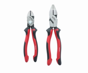Wiha Tools 30972 Industrial SoftGrip Pliers, 2 Pc.