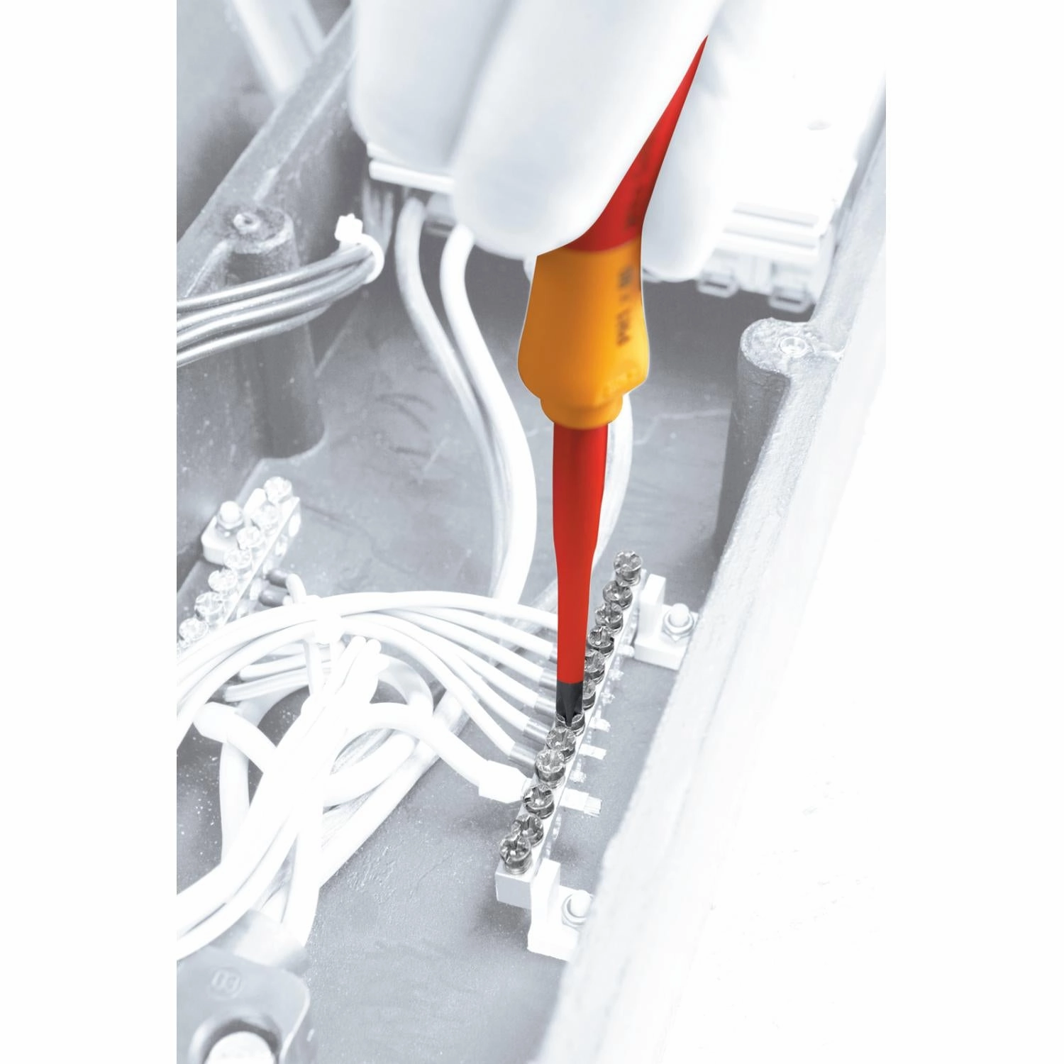 Wiha Tools 32188 Insulated Small Sizes Slotted / Phillips Screwdrivers Set, 7 Pc.