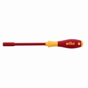 Wiha Tools 32215 Insulated Nut Driver, 6.0 mm x 125 mm