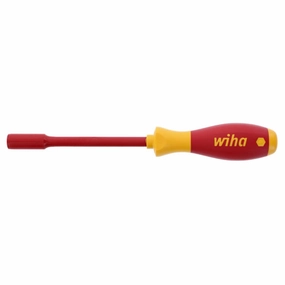 Wiha Tools 32218 Insulated Nut Driver, 7.0 mm x 125 mm