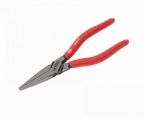 Wiha Tools 32630 Soft Grip Long Flat Nose Pliers, 6.3"