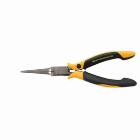 Wiha Tools 32746 ESD Safe Precision Long Needle Nose Straight Serrated Jaws Pliers
