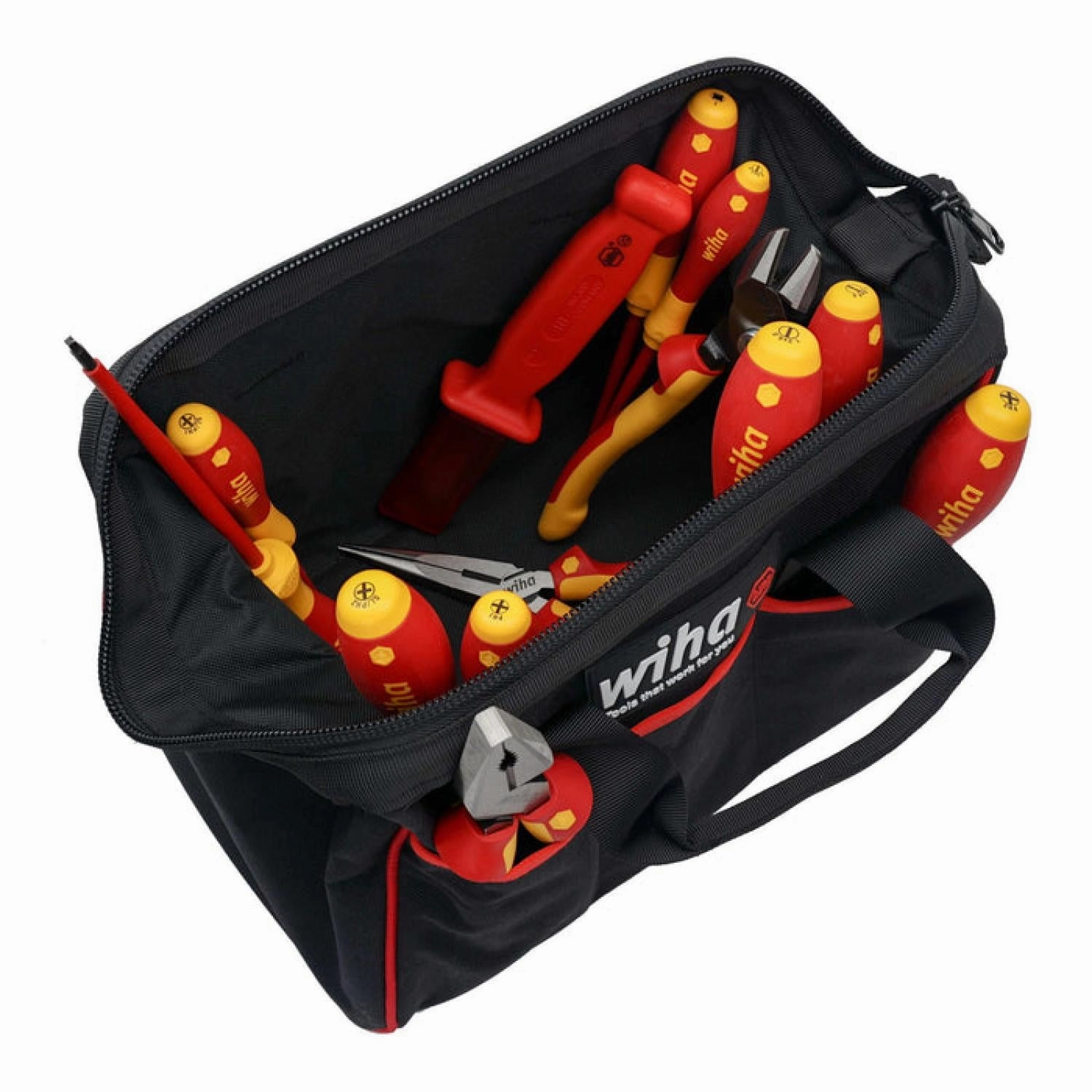 Wiha Tools 32878 Insulated Pliers & Screwdrivers Set, 13 Pc.