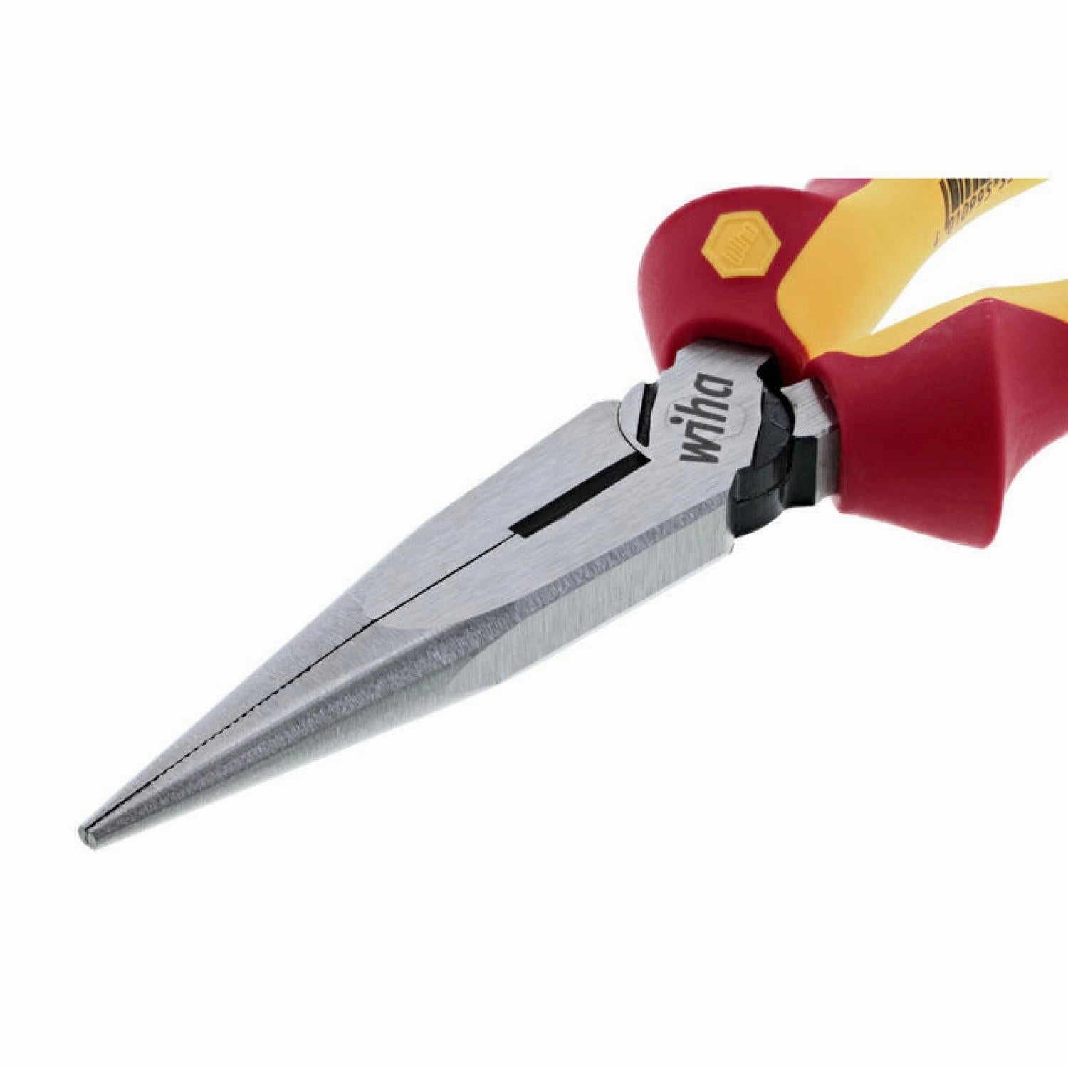 Wiha Tools 32923 Insulated Industrial Long Nose Pliers, 8"