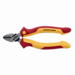 Wiha Tools 32933 Insulated Industrial Diagonal Cutter, 6.3"
