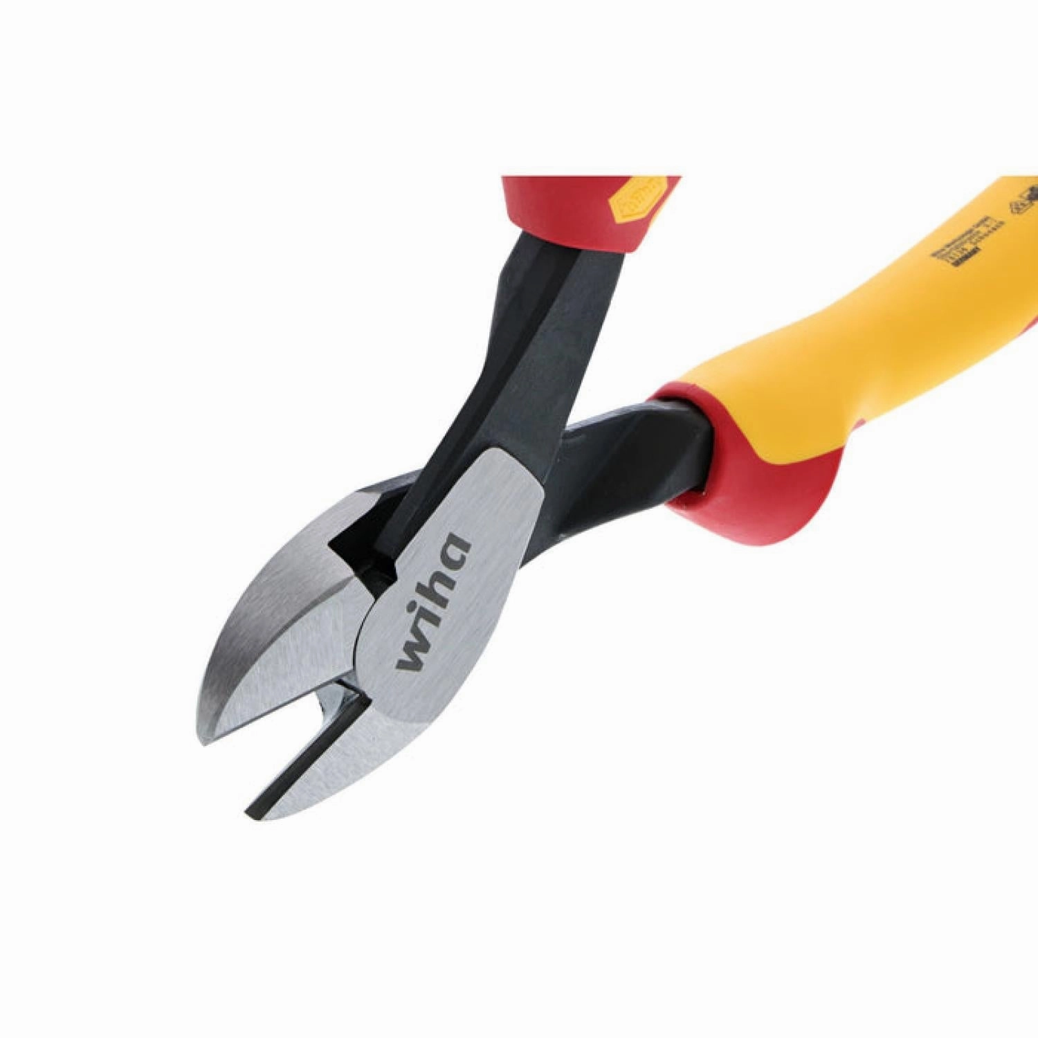 Wiha Tools 32968 3 Piece Insulated Industrial Grip Pliers and Cutters Set