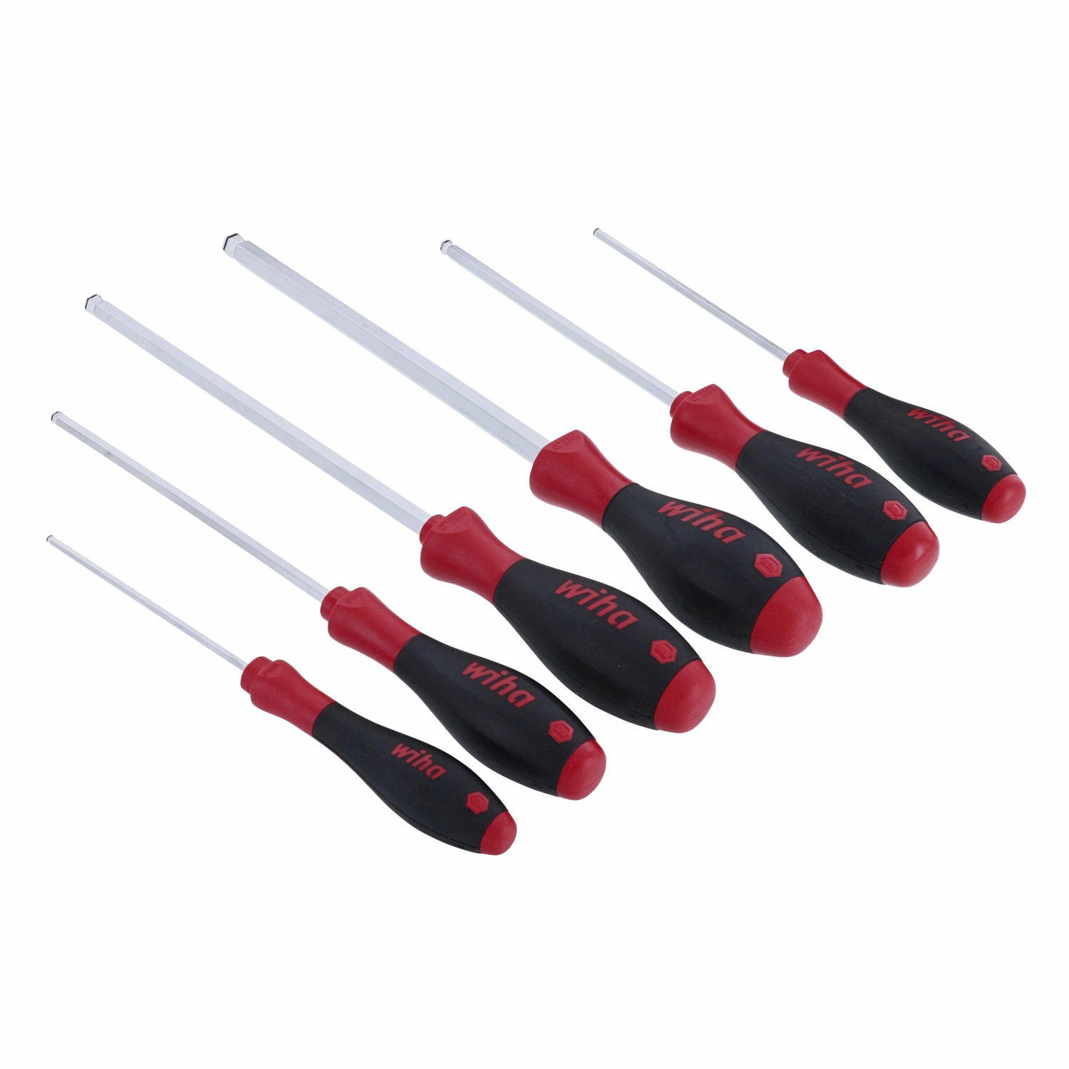 Wiha Tools 36792 MagicRing Ball End Metric Screwdriver Set, 6 Pc. Set