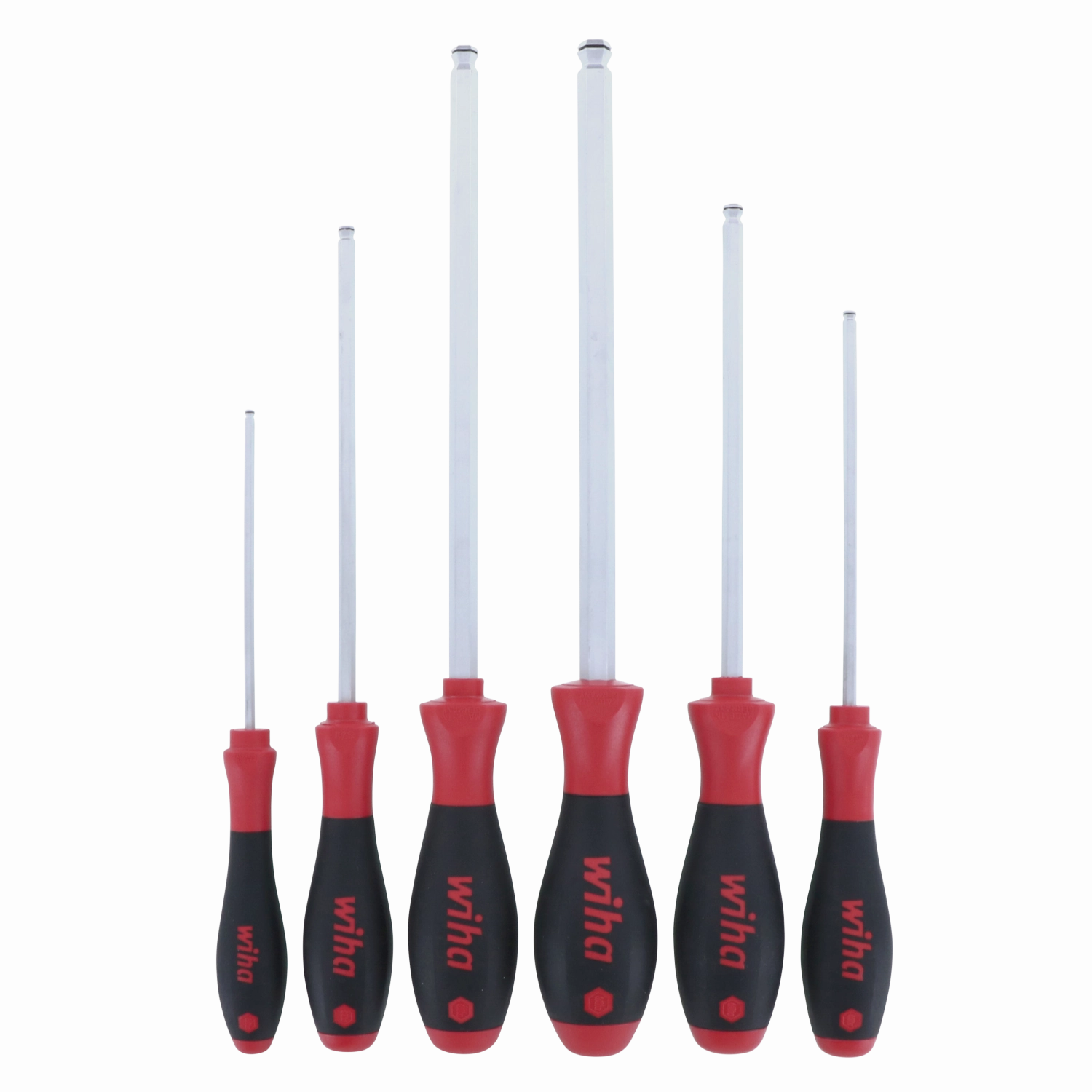 Wiha Tools 36792 MagicRing Ball End Metric Screwdriver Set, 6 Pc. Set