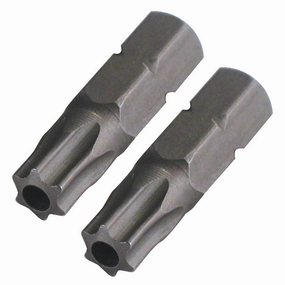 Wiha Tools 70151 T8s x 25mm Security TORX Insert Bit, 2 Pack