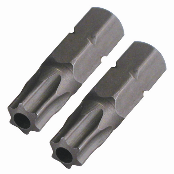 Wiha Tools 70151 T8s x 25mm Security TORX Insert Bit, 2 Pack