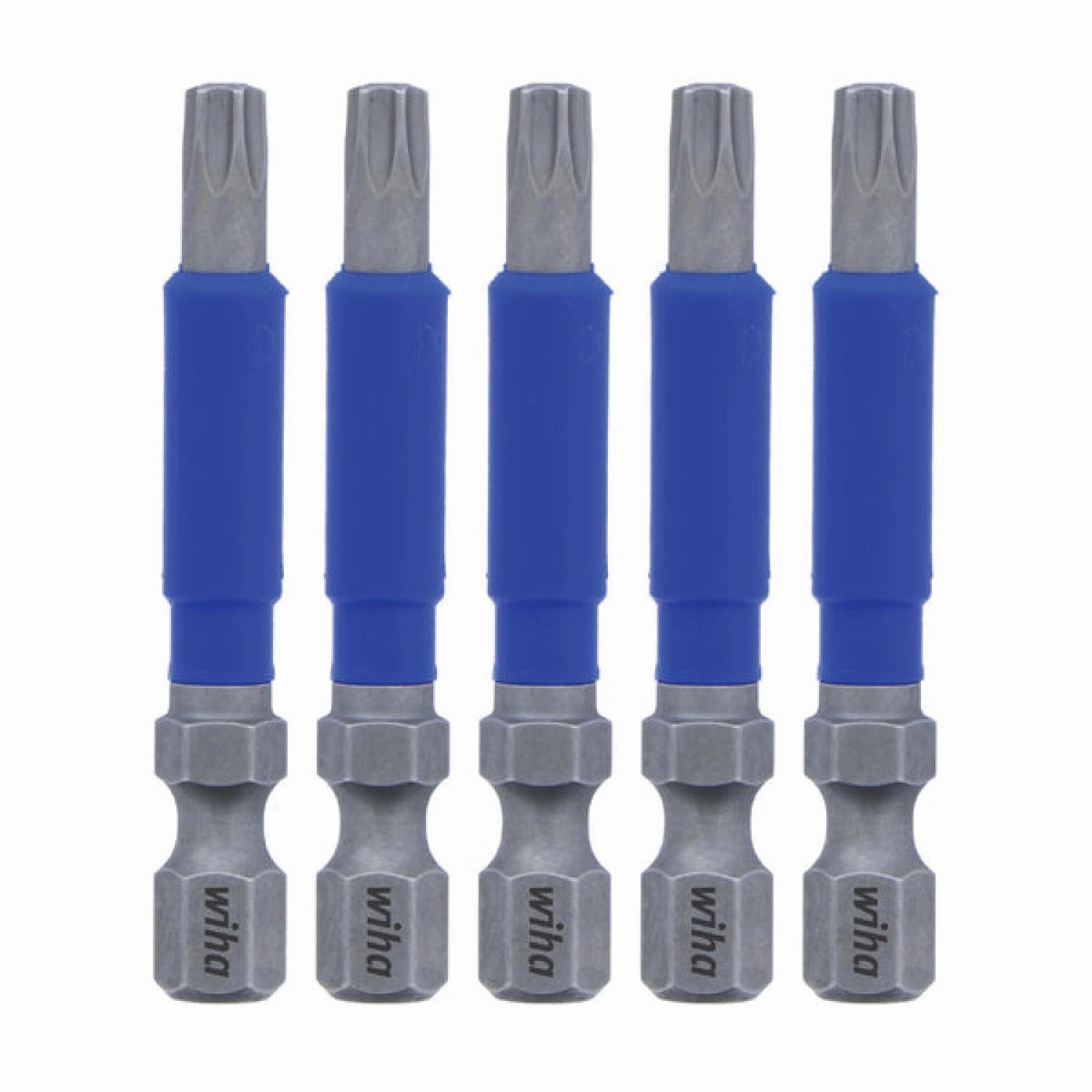 Wiha Tools 70277 TerminatorBlue Impact Bit Torx T25 - 2 Inch - 5 Pack