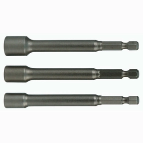 Wiha Tools 70492 3 Piece 1/4" Drive Nut Setter Set - 1/4" - 5/16" - 3/8'' X 6 Inch