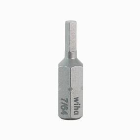Wiha Tools 71333 Hex Inch Insert Bits, 7/64" x 25 mm, 10 Pk.