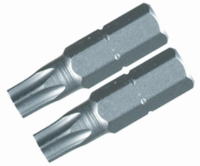 Wiha Tools 71549 T4 x 25mm TORX Insert Bit, 2 Pack