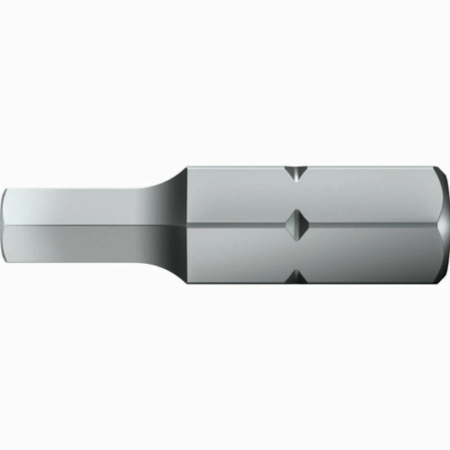 Wiha Tools 72325 Hex Contractor Insert Bit 3/16" x 25mm - 250 Pack
